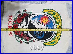 Vintage Grateful Dead 1995 tour concert shirt