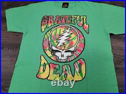 Vintage Grateful Dead 2010 Rock Band Music Tee Zion Tag Y2K Shirt Size Large