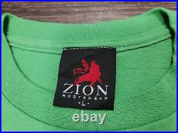 Vintage Grateful Dead 2010 Rock Band Music Tee Zion Tag Y2K Shirt Size Large