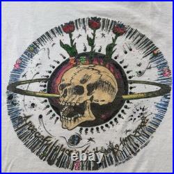 Vintage Grateful Dead 80s 1986 Art Tour Shirt Lot Peaceful Place Space Mens Sz M