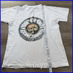 Vintage Grateful Dead 80s 1986 Art Tour Shirt Lot Peaceful Place Space Mens Sz M
