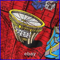 Vintage Grateful Dead AOP Shirt Madison Square Garden / NYC 1991 NOS