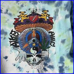 Vintage Grateful Dead Aiko Tie Dye Short Sleeve Single Stitch T-Shirt Mens XL