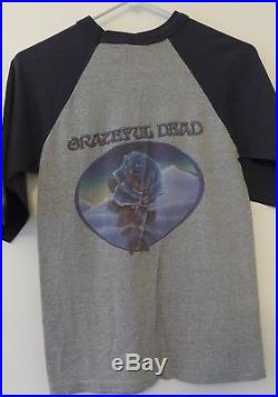 Vintage Grateful Dead American Beauty/Blue Rose Jersey T-Shirt RARE S