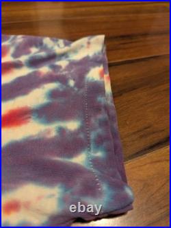 Vintage Grateful Dead April Fools T Shirt Tie Dye Wayne Damage Mens XL