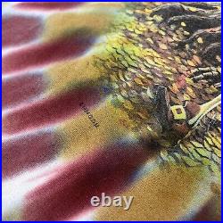 Vintage Grateful Dead Banjo 1994 Fall Tour Tie Dye T-Shirt Mens XL
