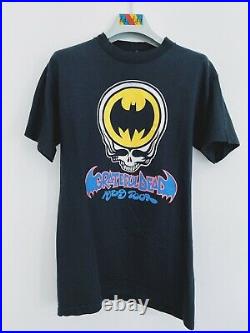 Vintage Grateful Dead Batman shirt 80s 1989 deadstock Garcia Weir Lesh