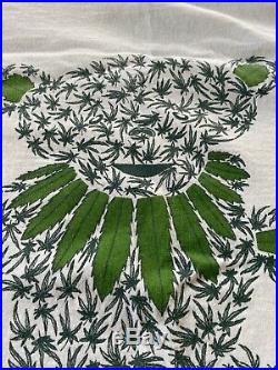Vintage Grateful Dead Bear Weed Marijuana T-Shirt The Mountain Tether 1993 90s