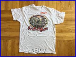 Vintage Grateful Dead Bob Dylan T Shirt Day on the Green Bill Graham 1987 LG