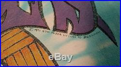 Vintage Grateful Dead Boston Garden Celtics 1991 Concert Tour T-shirt Tye Dye XL