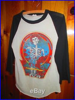 Vintage Grateful Dead Concert T-Shirt St. Stephen, 1980 Tour