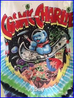 Vintage Grateful Dead Cosmic Charlie S/s Concert Tour T-shirt Tye Dye L Space