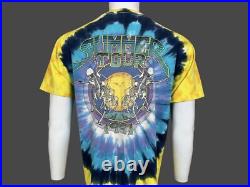 Vintage Grateful Dead Dancing Skeletons Summer Tour Band 1991 T Shirt Size XL