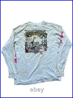 Vintage Grateful Dead Dead Republic Long Sleeve Tshirt 90s XL Distressed