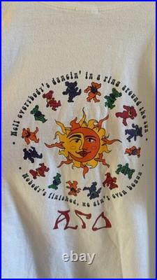 Vintage Grateful Dead EVERYBODY DANCING Rare Band Shirt XL Long Sleeve