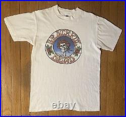 Vintage Grateful Dead Early 1970s Bertha Skull Rose Rare T Shirt Size Medium