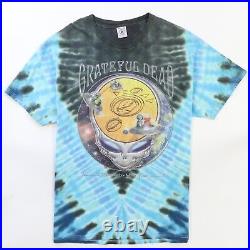 Vintage Grateful Dead Encounter Your Face Tie Dye T-Shirt XL Band Tee 1996 90s