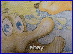 Vintage Grateful Dead European Tour Ice Cream Kid Yellow Shirt XL Hanes Single