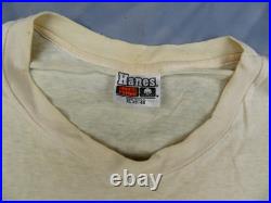 Vintage Grateful Dead European Tour Ice Cream Kid Yellow Shirt XL Hanes Single