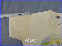 Vintage Grateful Dead European Tour Ice Cream Kid Yellow Shirt XL Hanes Single