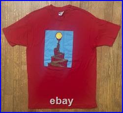 Vintage Grateful Dead Eyes Of The World T Shirt Size Large Night Comes So Quiet