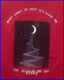 Vintage Grateful Dead Eyes Of The World T Shirt Size Large Night Comes So Quiet