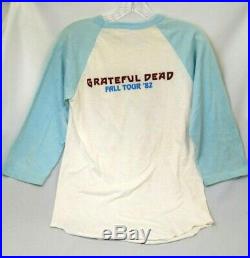 Vintage Grateful Dead Fall Tour'82 3/4 Sleeve Shirt