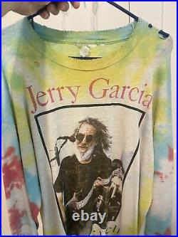 Vintage Grateful Dead Fare Thee Well Jerry Tribute LS Shirt Size XL RARE