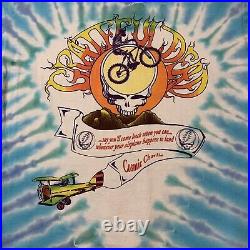 Vintage Grateful Dead GDM Cosmic Charlie T Shirt Mens Large Mountain Bike USA
