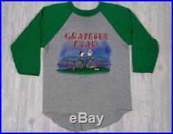Vintage Grateful Dead Golden Gate Bridge Raglan T Shirt