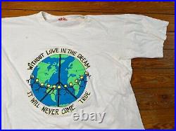 Vintage Grateful Dead Help On the Way T Shirt Men SS Tour Concert Band Men