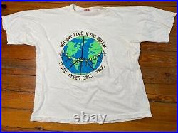 Vintage Grateful Dead Help On the Way T Shirt Men SS Tour Concert Band Men