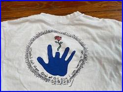 Vintage Grateful Dead Help on the Way Band T Shirt Concert Men Jerry's Hand