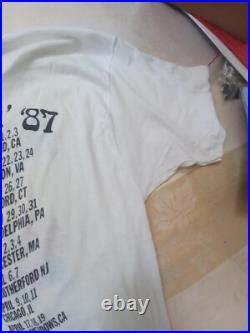 Vintage Grateful Dead It's Worth The Trip Smokin''87 Large Concert T-Shirt