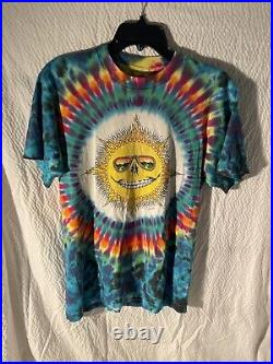 Vintage Grateful Dead Jerry Jasper 1988 T-Shirt. Men's Size Medium. Tie-Dye
