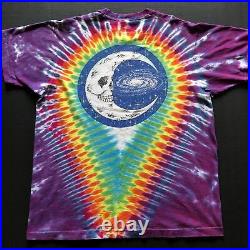 Vintage Grateful Dead Jerry Jasper Sun Moon Tie Dye T-Shirt Single Stitch Sz XL