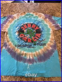 Vintage Grateful Dead Jerry garcia Band Hawaii 1990 Mint Large