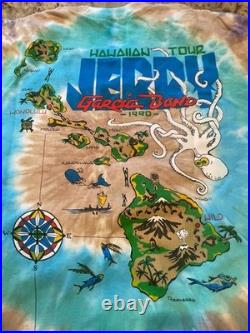 Vintage Grateful Dead Jerry garcia Band Hawaii 1990 Mint Large