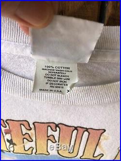 Vintage Grateful Dead Keep It Green Liquid Blue 1998 Tie Dye Graphic shirt XL