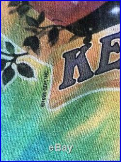 Vintage Grateful Dead Keep It Green Liquid Blue 1998 Tie Dye Graphic shirt XL