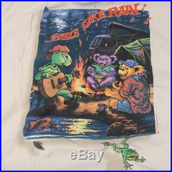 Vintage Grateful Dead LL Rain 1995 T-shirt Jerry Garcia Rock LL Bean Fishing