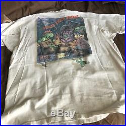 Vintage Grateful Dead LL Rain 1996 T-shirt Jerry Garcia LL Bean Fishing XL
