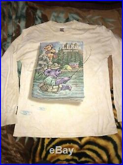 Vintage Grateful Dead LL Rain Shirt Long Sleeve 1996 Lot Tee Sz L Super Rare