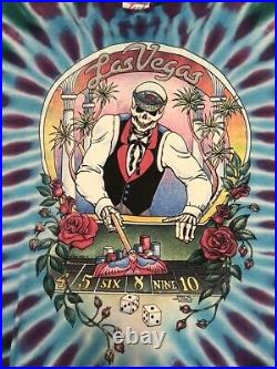 Vintage Grateful Dead Las Vegas 1992 Tee T shirt XL Single Stitch GDM NFA