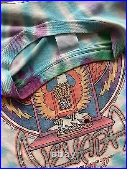 Vintage Grateful Dead Las Vegas 1992 Tshirt OG XL Tie Dye Brockum Jerry Garcia