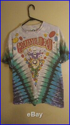 Vintage Grateful Dead Las Vegas April 27-28, 1991 Tie Dye Shirt