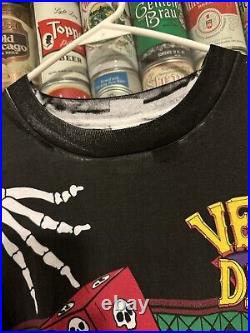 Vintage Grateful Dead Las Vegas Shirt XL 1992 FOTL AOP All Over