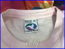 Vintage Grateful Dead Liquid Blue 1994 Size XL Tie Dyed Single Stitched (J22)