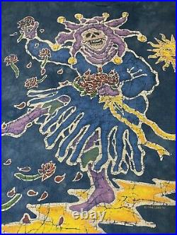 Vintage Grateful Dead Liquid Blue 1994 T Shirt XL Dancing Skeleton Single Stitch