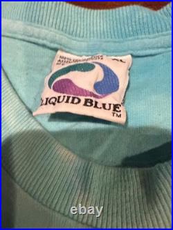 Vintage Grateful Dead Liquid Blue Beach Bears 1999 Shirt X-LARGE